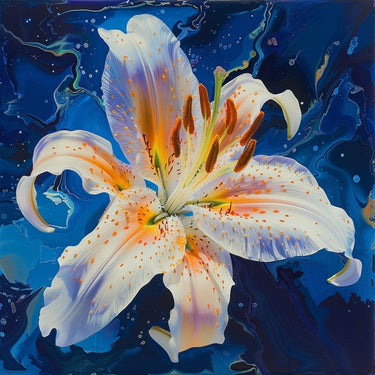 Lily Flower Canvas